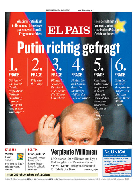 El País / Kleine Zeitung