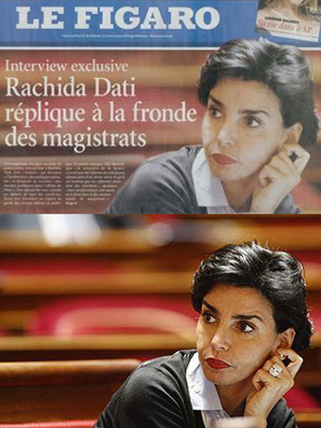 Le Figaro y Rachida Dati