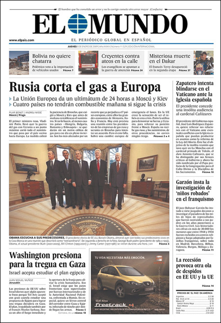 El Mundo como Diario Global